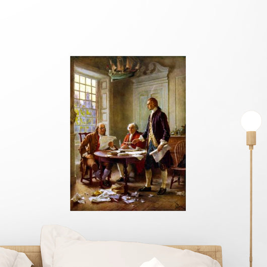 Digitally Restored Vector Painting Wall Decal Design 6