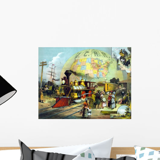 Digitally Restored War Propaganda Wall Decal Design 15