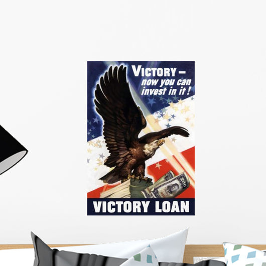 Digitally Restored War Propaganda Wall Decal Design 13