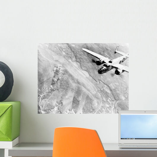 Digitally Restored Vector Photograph Wall Decal Design 2