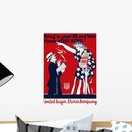 Vintage World War I Wall Decal Design 23