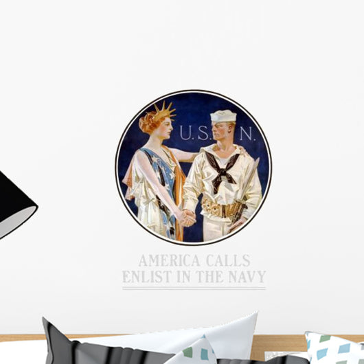 Vintage World War Ii Wall Decal Design 44