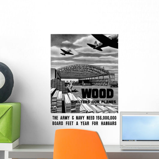 World War Ii Poster Wall Decal Design 2