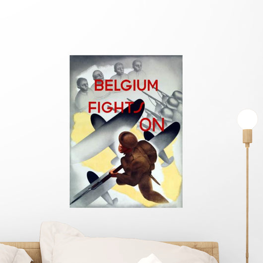 Vintage Wwii Poster German Wall Decal
