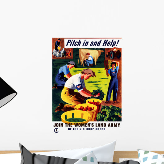 World War Ii Propaganda Wall Decal Design 12
