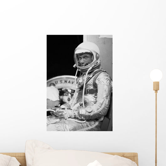 Digitally Restored Photo Astronaut Wall Decal