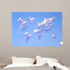 Clouds Forming Shape Earth's Wall Decal