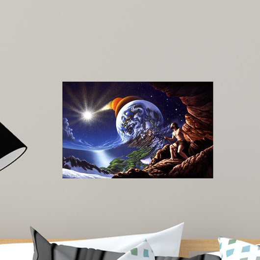Fanciful Depiction Big Bang Wall Decal