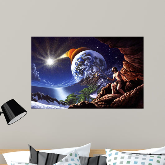 Fanciful Depiction Big Bang Wall Decal