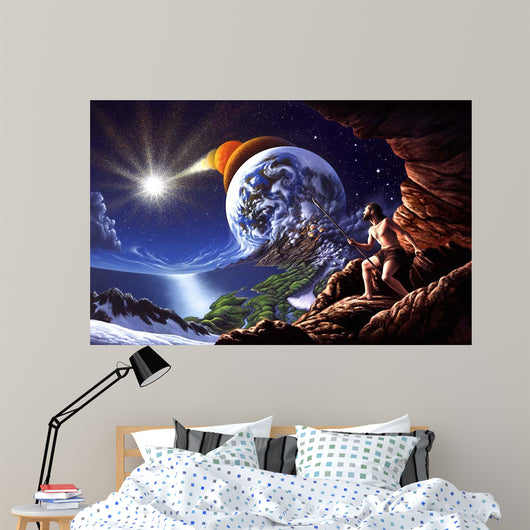 Fanciful Depiction Big Bang Wall Decal