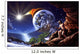 Fanciful Depiction Big Bang Wall Decal