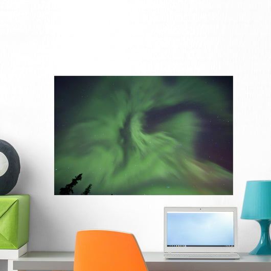 Aurora Borealis Clear Skies Wall Decal