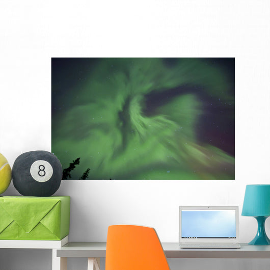 Aurora Borealis Clear Skies Wall Decal