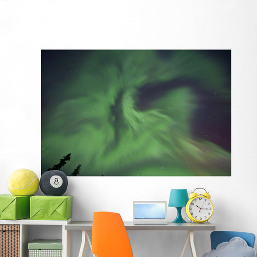 Aurora Borealis Clear Skies Wall Decal