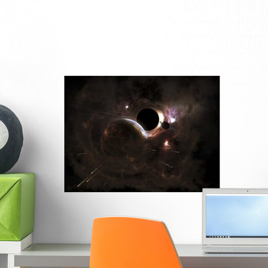 Planet's Population Fleas Panic Wall Decal