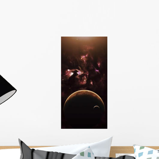 Barren World Passes Front Wall Decal