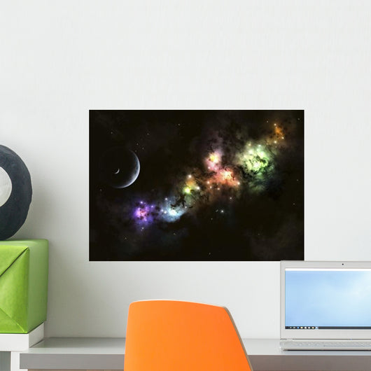 Artist's Concept Planet Carenteen Wall Decal