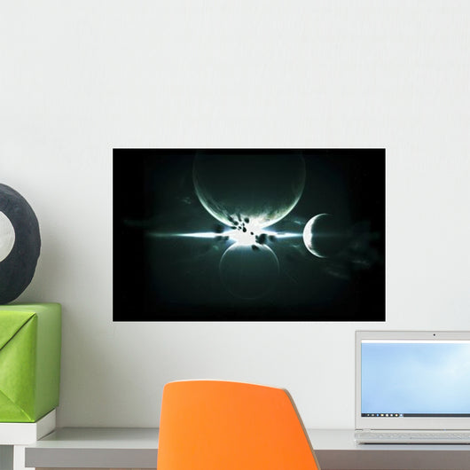 Artist's Concept Planet and Wall Decal