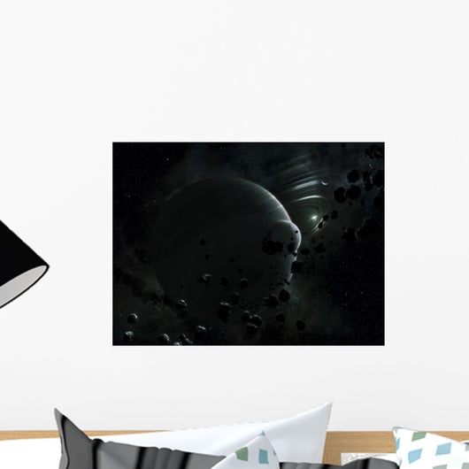 Illustration Tyche Hypothetical Planet Wall Decal