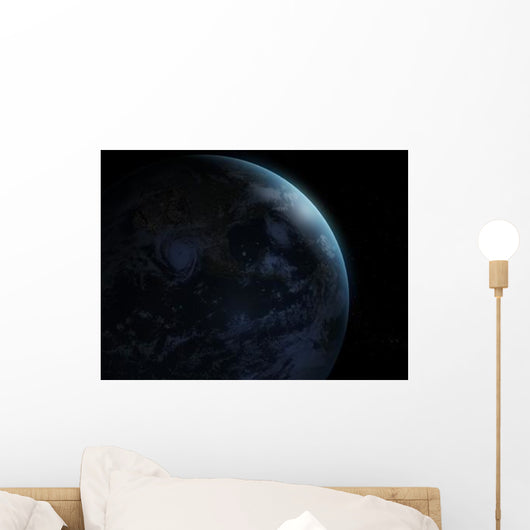 Earth Wall Decal Design 1
