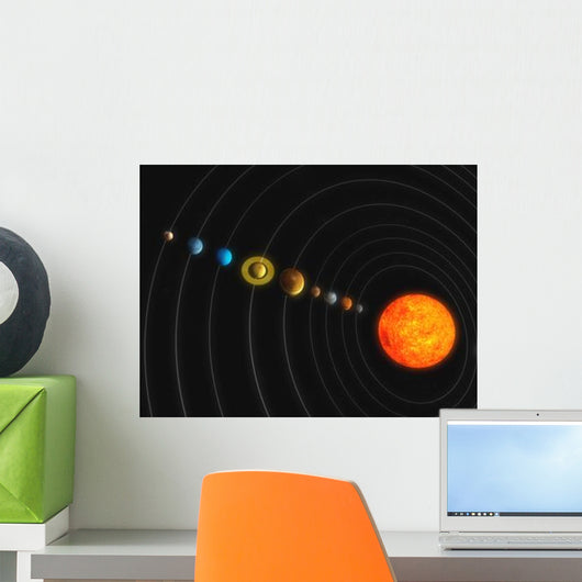 Solar System Wall Decal Design 5