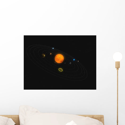 Solar System Wall Decal Design 1