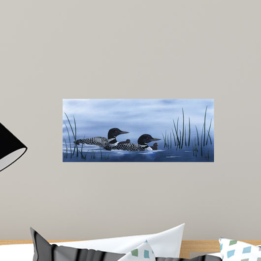 Family of Loons Wall Mural