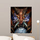 Head Red Dragon Wall Decal