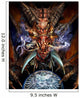 Head Red Dragon Wall Decal