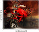 Woman Playing Magical Violin Wall Decal