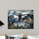 Titan Trying to Defeat Wall Decal