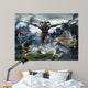 Titan Trying to Defeat Wall Decal