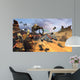 Millennium Falcon Flying Low Wall Decal