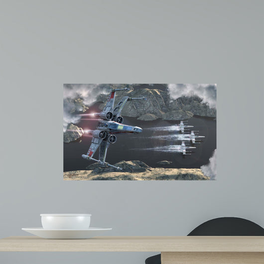 Top Group X-wings Flying Wall Decal