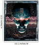 Robotic Sci-fi Face Wall Decal