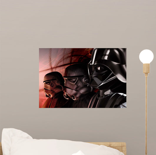 Darth Vader Lined up Wall Decal