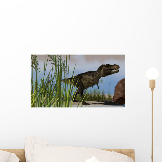 Tyrannosaurus Rex Hunting for Wall Decal Design 17