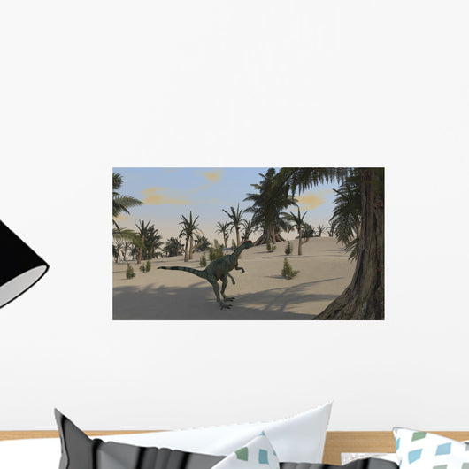 Dilophosaurus Hunting for Its Wall Decal Design 7