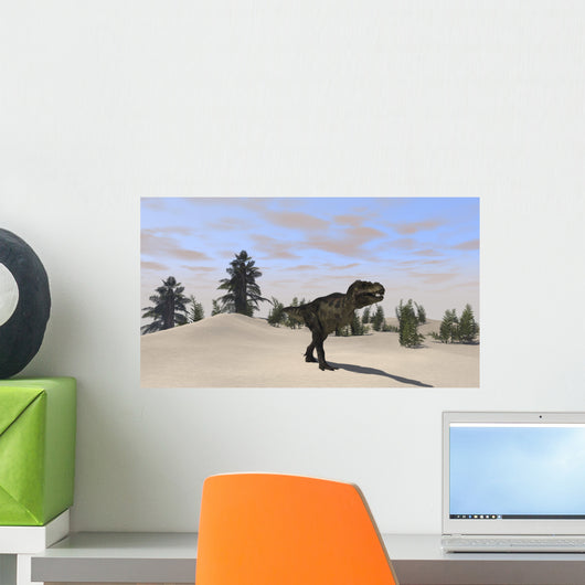 Tyrannosaurus Rex Hunting for Wall Decal Design 12