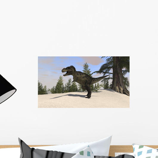 Tyrannosaurus Rex Hunting for Wall Decal Design 11