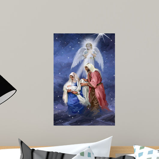 1096 Joseph And Mary Wall Mural
