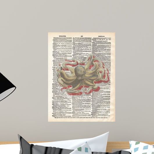 Dreadful Octopus III Wall Mural