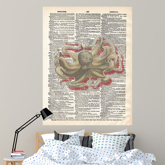 Dreadful Octopus III Wall Mural
