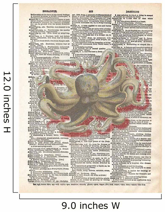 Dreadful Octopus III Wall Mural
