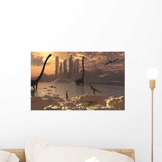 Illustration Alternate Reality Where Wall Decal