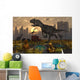 Dinosaurs Run Wild and Wall Decal