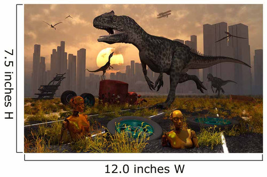 Dinosaurs Run Wild and Wall Decal