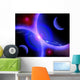 Red Stars and Blue Wall Decal