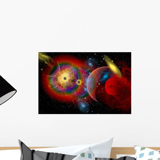 Universe Perpetual State Chaos Wall Decal