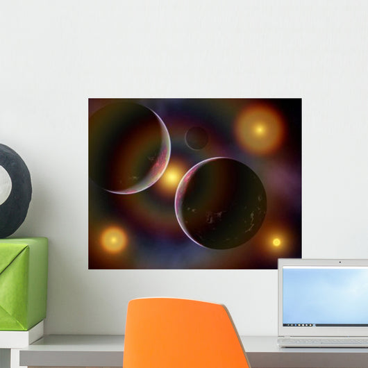 Artist's Concept Cosmic Fantasy Wall Decal